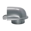 304 Stainless Steel Exhaust Hood Weatherproof Round Ventilation Grill Range