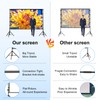 120 inch Outdoor Projector Screen with Stand,DUYIKJ Portable Heavy Duty