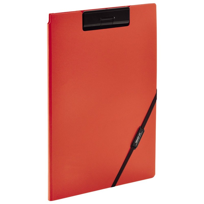 Lihit Lab F7560-4 Binder Clip File, Multifunction, A4, Orange