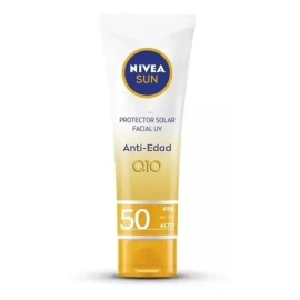 Protector Solar Facial Fps 50 Antiedad Q10 Nivea Sun 50ml