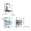 sugatune工業 Lamp Mark Catch With Glass Holds # ghc34 –
