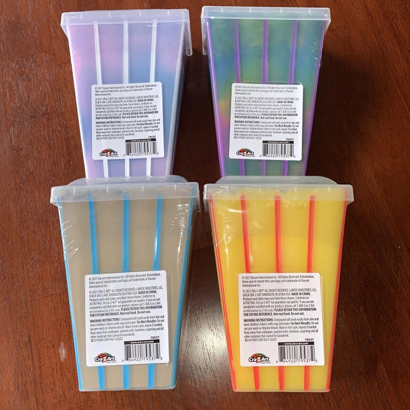 CRA-Z-ART 4 Pack Nickelodeon Slime Scented