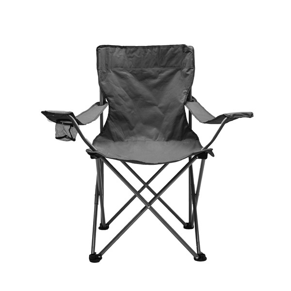 WFS Camping Quad Chair, Black