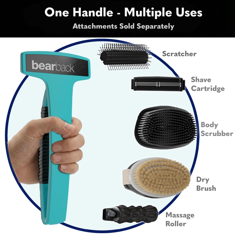 bearback Lotion Applicator for Back & Body Long-Reach Roller for
