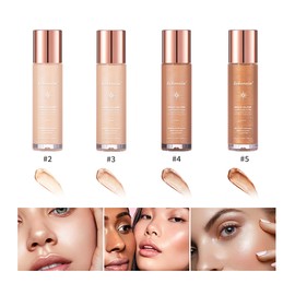 Liquid Highlighter Stick,Multi-Use Contour Liquid Face Filter Makeup for All Skin Tones,Moisturizing Lightweight Liquid Luminizer,Natural Silky Smooth Glossy Face Highlighter Makeup-1.06 fl oz