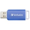 Verbatim DataBar USB Flash Drive, Compact Memory Stick with 64GB