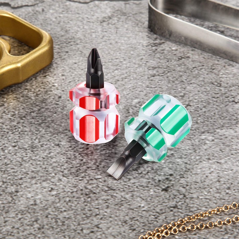 Sewing Machine Mini Short Screwdriver Tool Kit Includes Flat Head