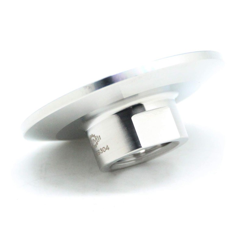 QiiMii Sanitary Female Threaded Pipe Fitting to 2 Inch Tri