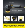 Mini Polisher 750W- 3" Random Orbital Polisher with Polishing Pads