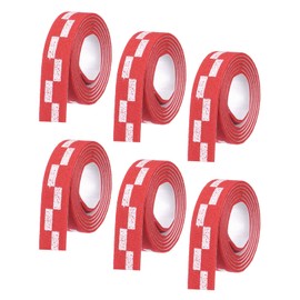 M METERXITY 6 Pack Table Tennis Edge Tape EVA Table Tennis Racket Edge Protection Tape for Daily Use 18" Long Red