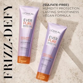 L'Oréal Paris EverPure Sulfate Free Frizz-Defy Conditioner, 8.5 fl. oz.