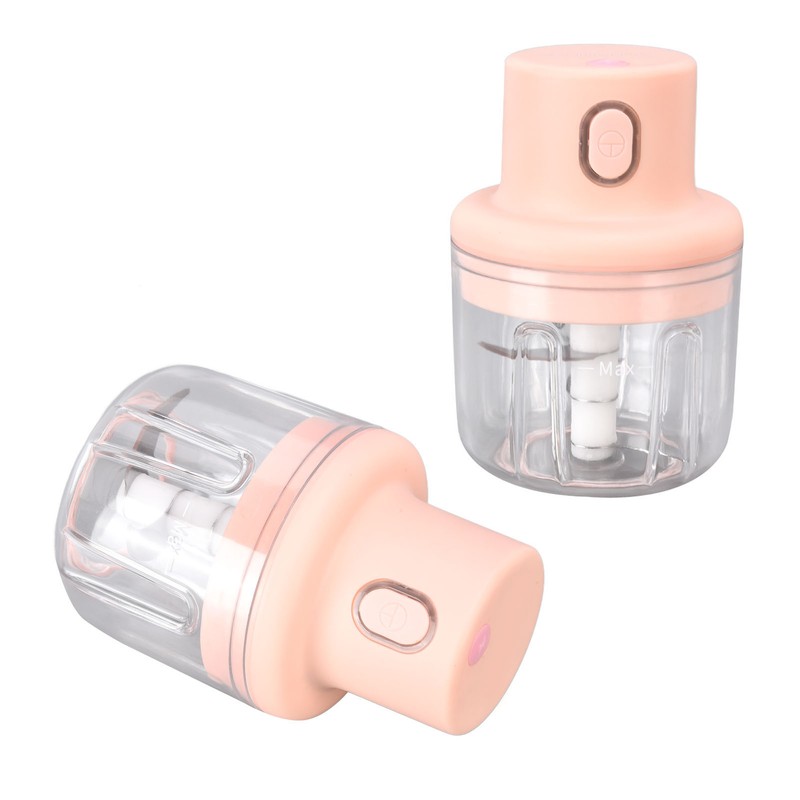 Mini Garlic Chopper Space Saving Small Size Clean Easily Simple
