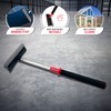 2 in 1 Telescopic Window Squeegee with Durable Squeegee Blade