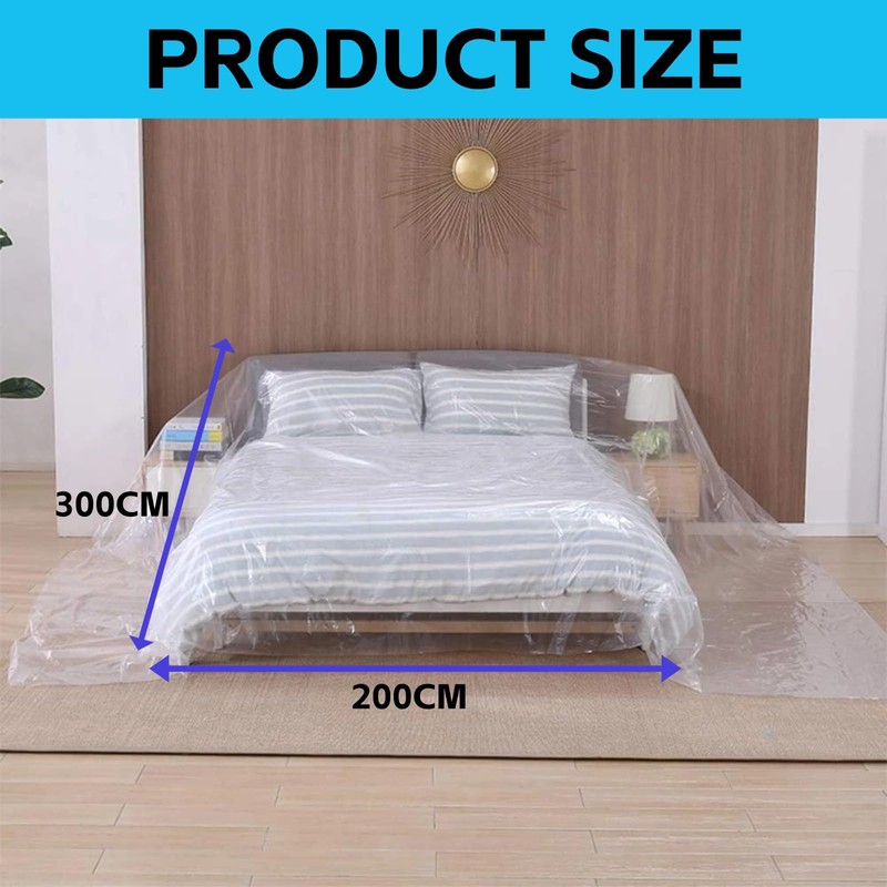 1PC Plastic Sofa Cover Furniture Cover Couch Cover Heavy Duty