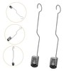 Outanaya 2pcs Metal Air Plant Hooks Sturdy Ceiling Plant Hangers