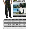 33,000ft Men's Rain Pants Waterproof, Windproof Lightweight Outdoor Rain Over