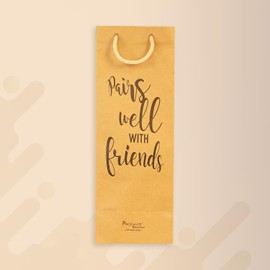 Packmate Wine Bag (Pack of 5), Made of Recycled Paper