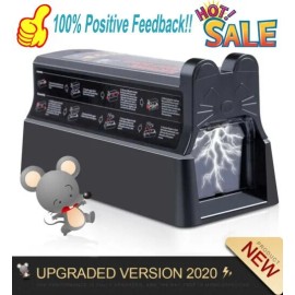 LW Upgrade Electronic Mouse Trap Victor Control Rat Killer Electric Rodent Zapper
