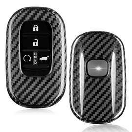 [T-carbon] Honda Key Case, Key Cover, New Model N-Box, JF5, Step Wagon, RP6, Visel, VEZEL, RV3, Odyssey, Civic HR-V, CR-V EX Accessories, Silver Black