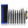 DFsucces Tweezers, Precision Tweezers, Ultra Fine Tweezers, Anti-corrosion, Stainless Steel,