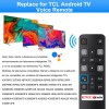 Control Para Tcl Smart Tv Andorid Rc802v+funda Mando De Voz