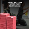 Simpli-Magic Cotton Shop Towels, Commercial Grade, Red, 95 Pack, Size: