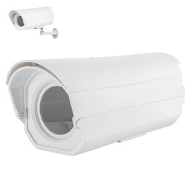 Coolotic CCTV Security Housing Indoor Outdoor Camera Box Weatherproof Junction Box Shell for CCTV Heavy Duty Surveillance Camera Wall Mounting Bracket