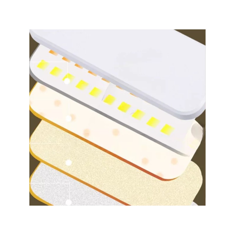 EGTMA Lámpara De Escritorio Plegable Y Conveniente Con Diseño