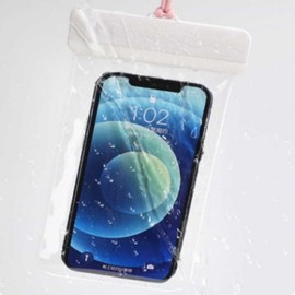 Multi-purpose Waterproof Phone Pouch for Water Activities Slide Waterproof Pouch - Purple