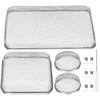 TOODOO 4 Pack RV Furnace Vent Cover, RV Flying Insect