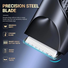 KIKIDO Mens Manscape Groin Hair Trimmer Safe Ball Shaver Ceramic Blade Ball Trimmer