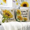 BAOKU Cushion Covers 45x45 cm Pillow Covers Spring Decorative Home