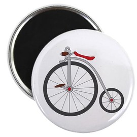 CafePress Vintage Bicycle 2.25 Magnet (100 Pack) 2.25" Magnet (100 pack)