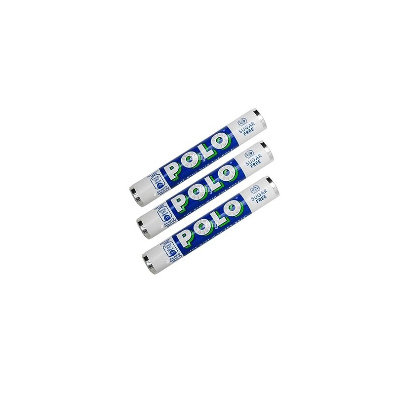 Polo Sugar Free Mints Tubes, 3 x 33g