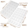 Flat Round Disc Silicone Mold Baking Tray 2 Sizes for