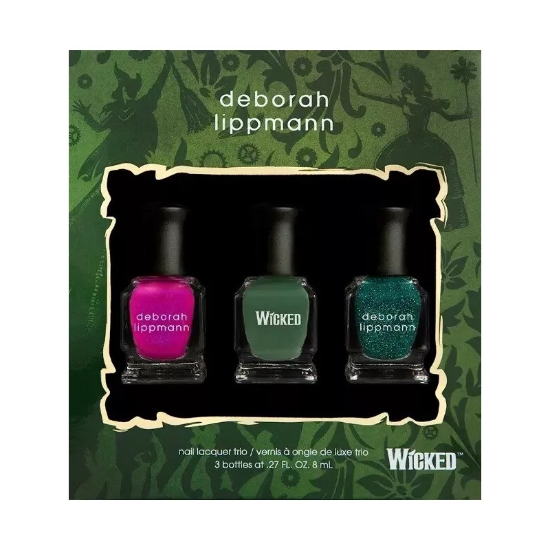Deborah Lippmann WICKED Deborah Lippmann Nail Polish Lacquer Trio Broadway