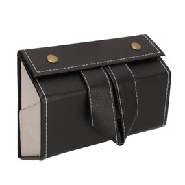 Foldable Glasses Case Handcrafted Portable Multi Slots Sunglasses Storage Organizer for Travel Home Type 3