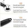 Ice Cream Scoop - Solid Stainless Steel Cookie Fruit Dessert