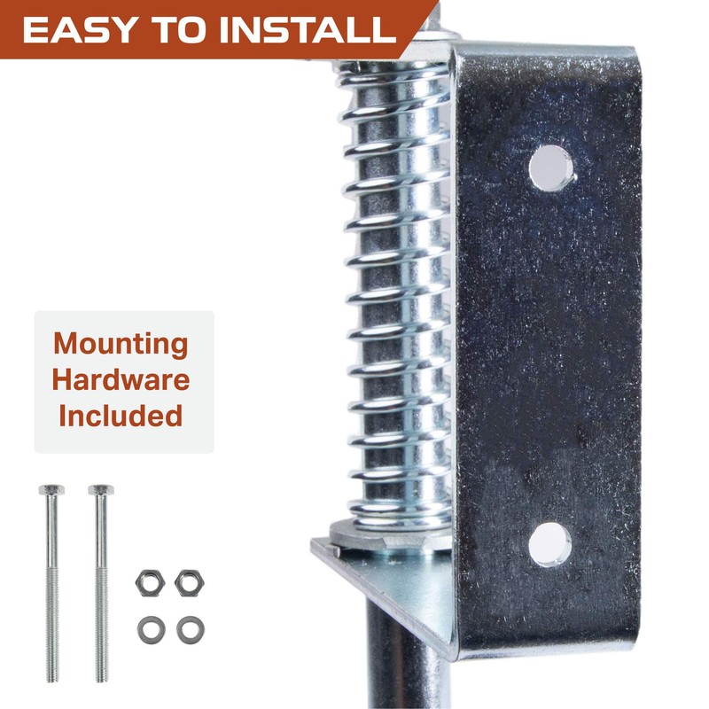 Iron Forge Tools 4 Inch Hard Rubber Swivel Mount Gate
