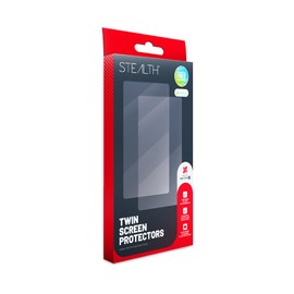 STEALTH Displayschutzfolie und Reinigungstuch, kompatibel mit Switch 2, Doppelpack