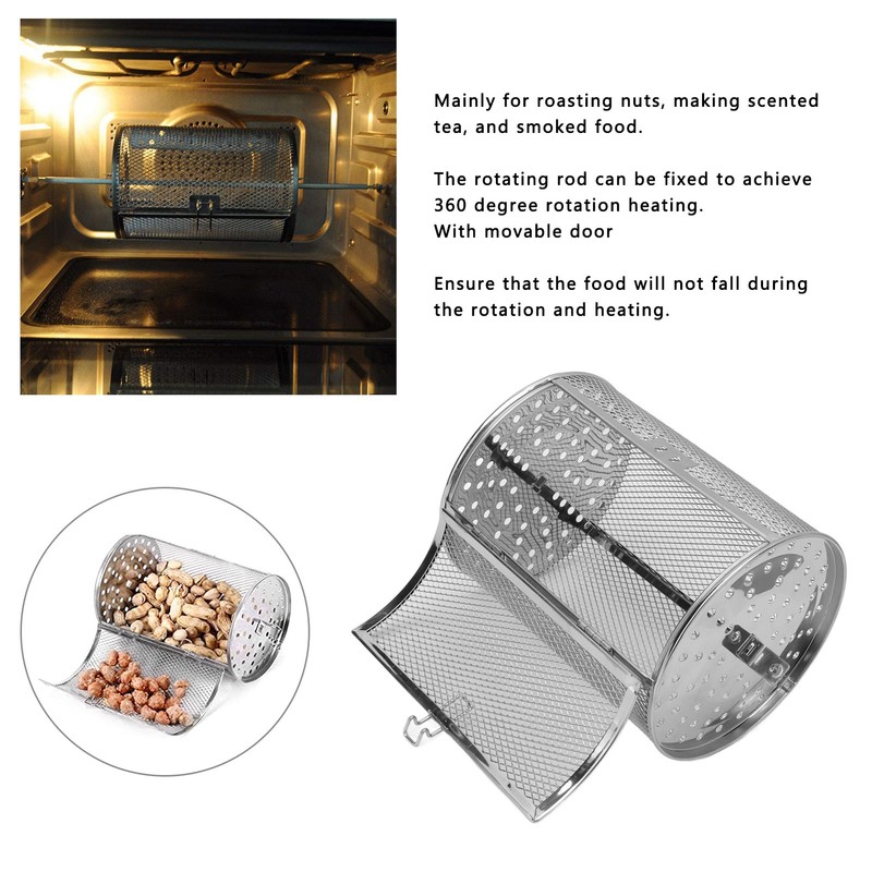 Oven Cage 360 Degree Rotatable Stainless Steel Oven Rack Roast