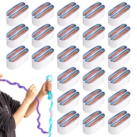 KFHENSOMR 24 pcs Magic Tricks for Adults, Funny Colored Mouth Coils Magic Trick Vomit Paper Clown Props, Stage Gimmick Illusion Magics Accessories for Magician Performance