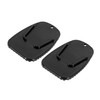ACROPIX Universal Motorcycle Kickstand Support Plate Pad Black - Pack
