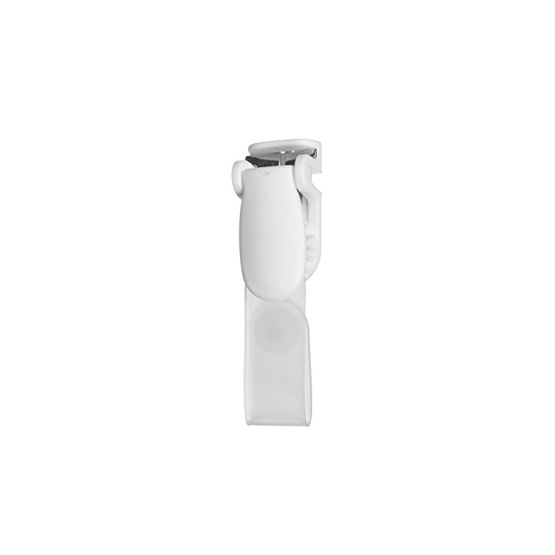Karteo® ID Plastic Clip Clips Nylon Strap with Plastic Push