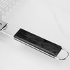 BRAVECOW BBQ Grill Basket Portable Carbon Steel Plating Folding Barbecue