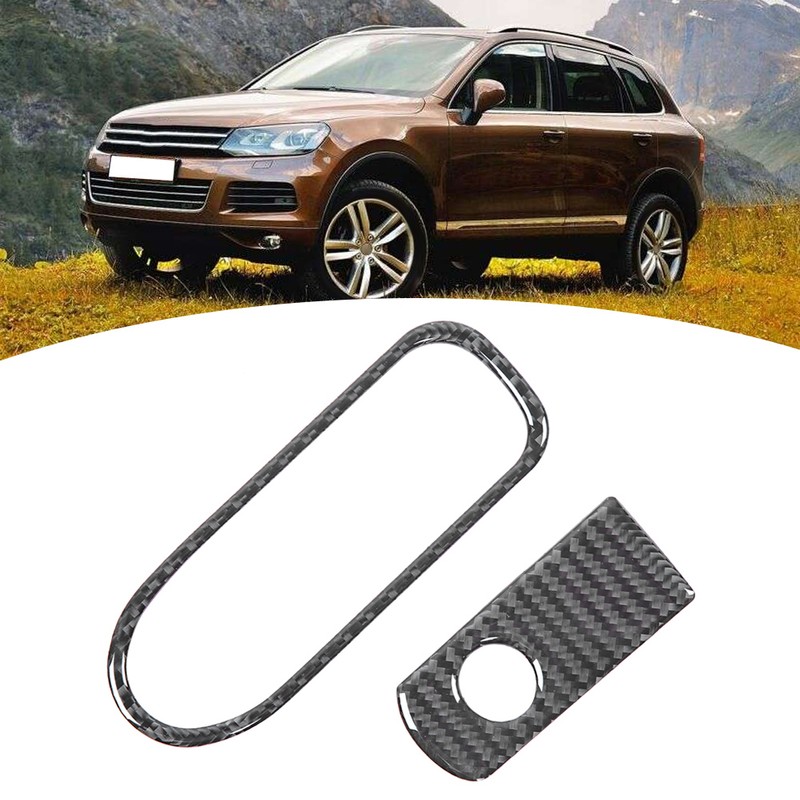 Carbon Fiber Co Pilot Storage Box Cover Trim Fits for