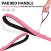PUPTECK Reflective Dog Leash with Comfortable Padded Handle Durable Nylon