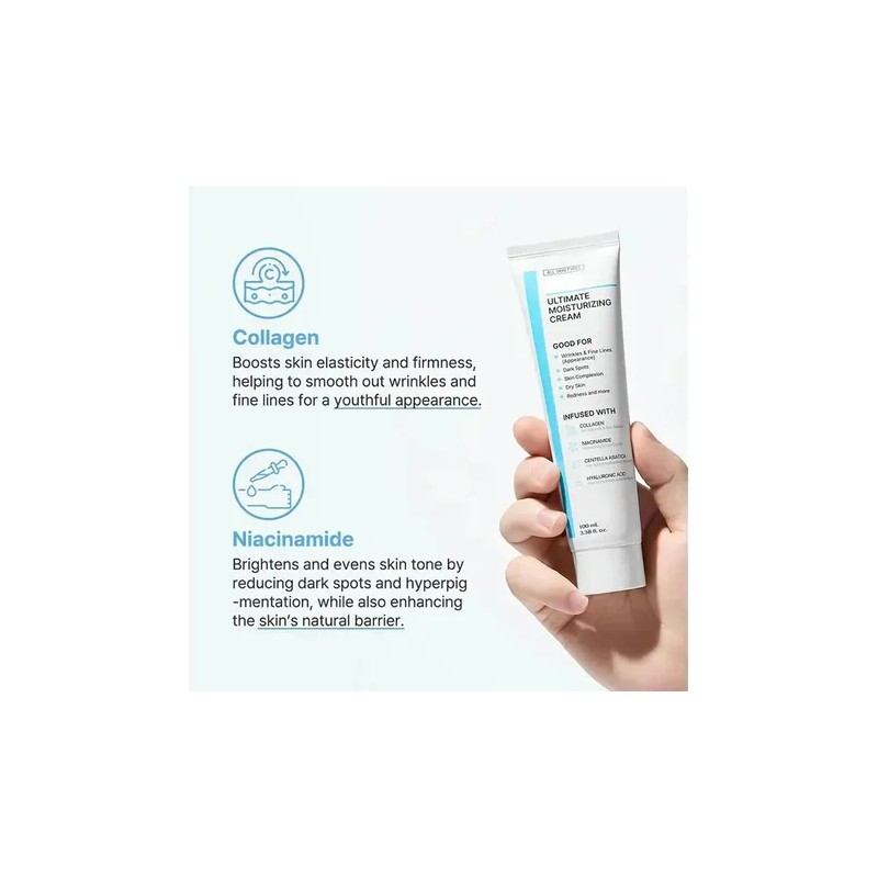 Crema Hidratante Juvenil Ultimate Formula, Crema Coreana,