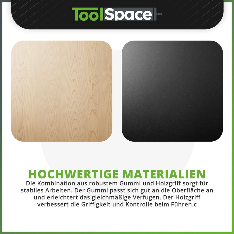 ToolSpace Rubber Spatula Joint Spatula Tiles with Rubber Lip Spatula