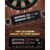 Yirinatek Electronic Dart Board, Decorative Dart Board Cabinet Set for
